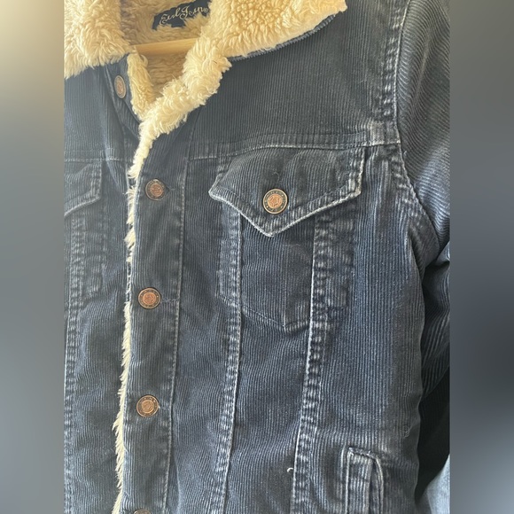 Blue Corduroy Sherpa Jacket ASO Gilmore Girls - Lorelai Gilmore - Picture 4 of 9